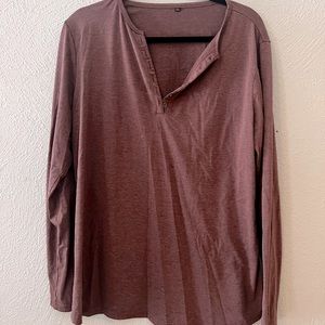 Button Front Long Sleeve Shirt